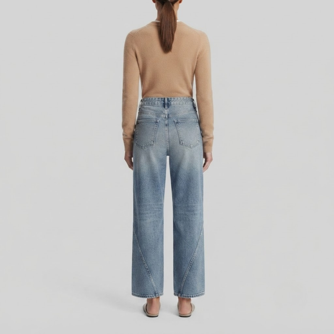 HARPER | Flared jeans with mid-rise fit