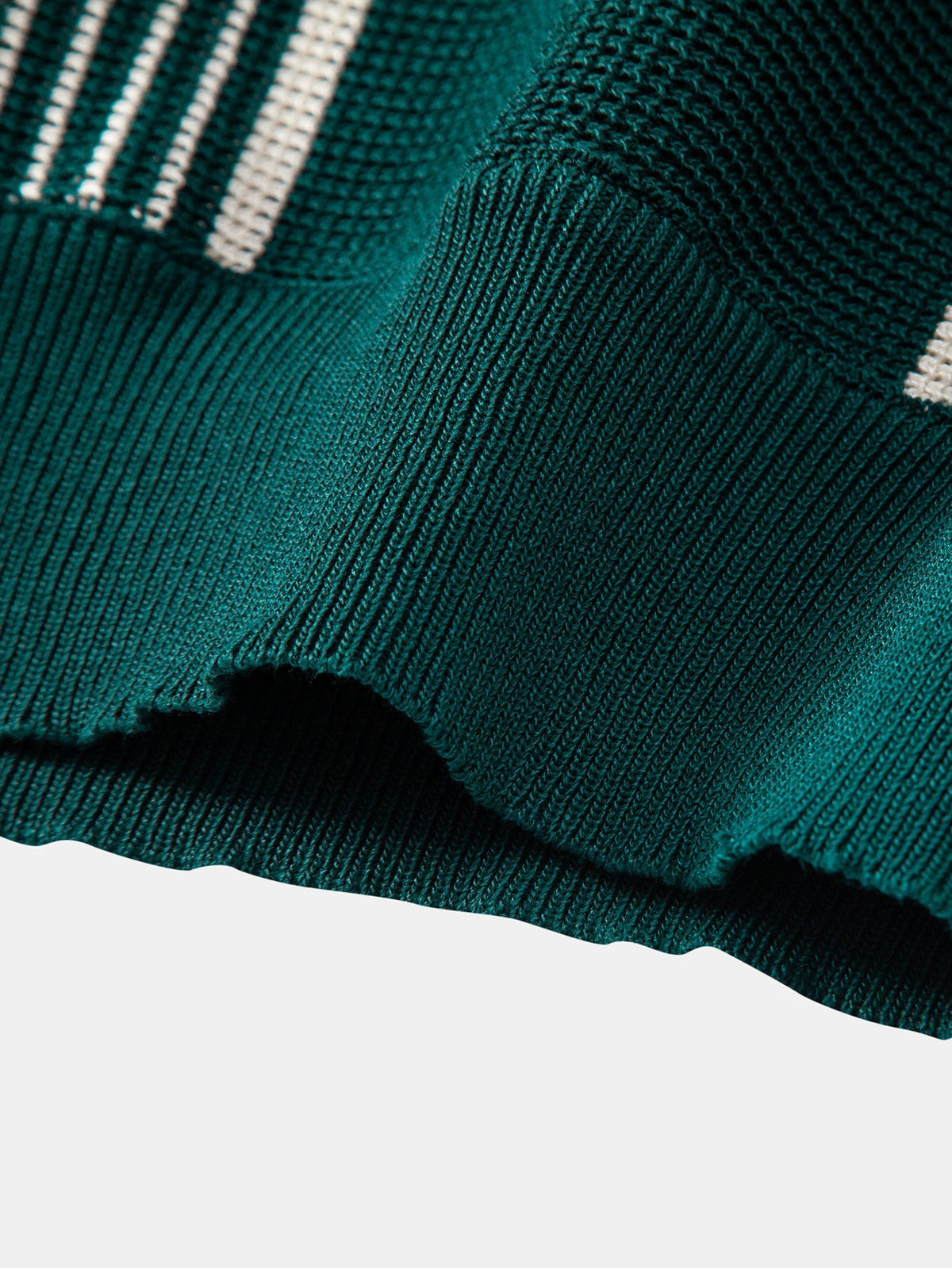 ETHAN | Knit polo with quarter-zip