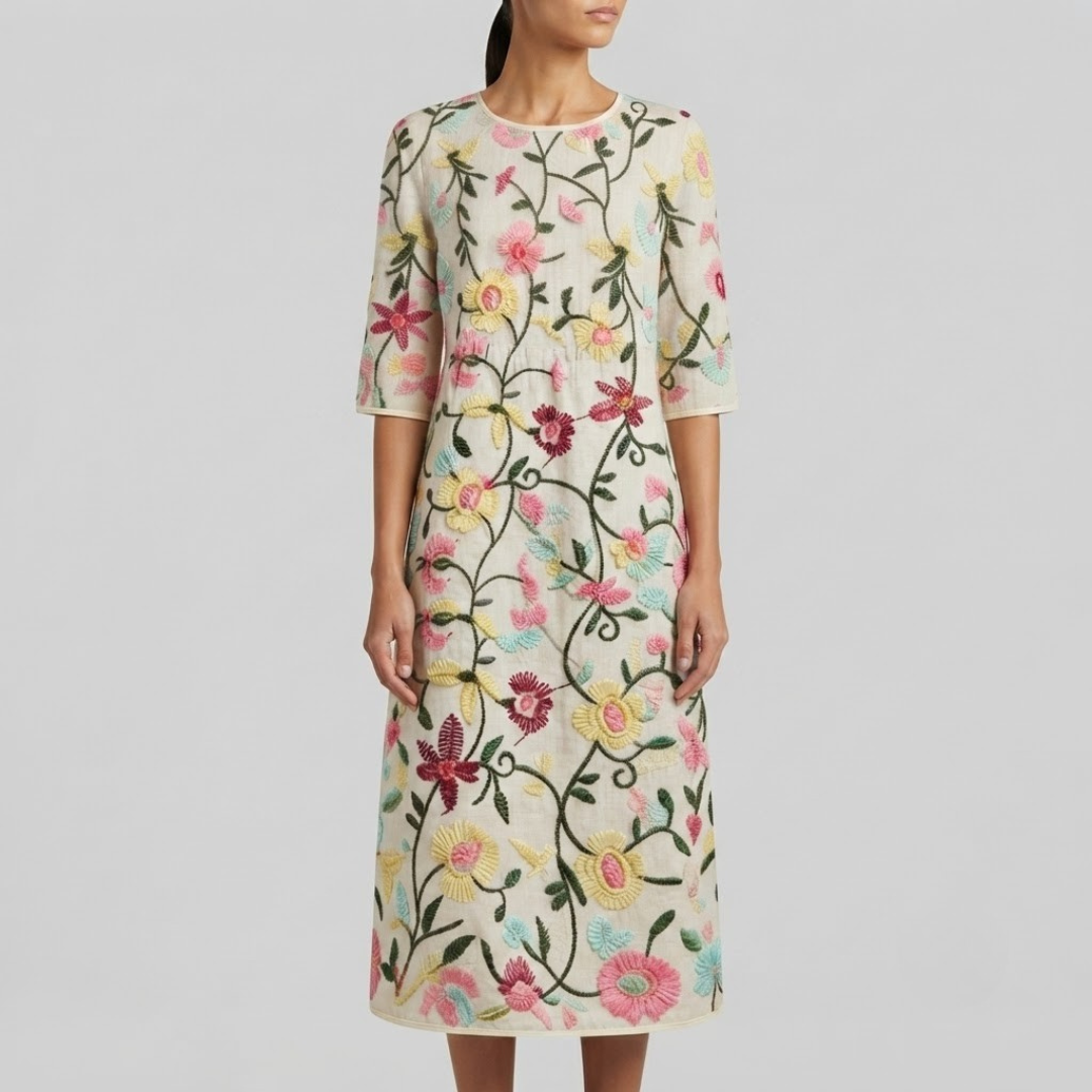 ANASTASIA | Maxi dress with floral print