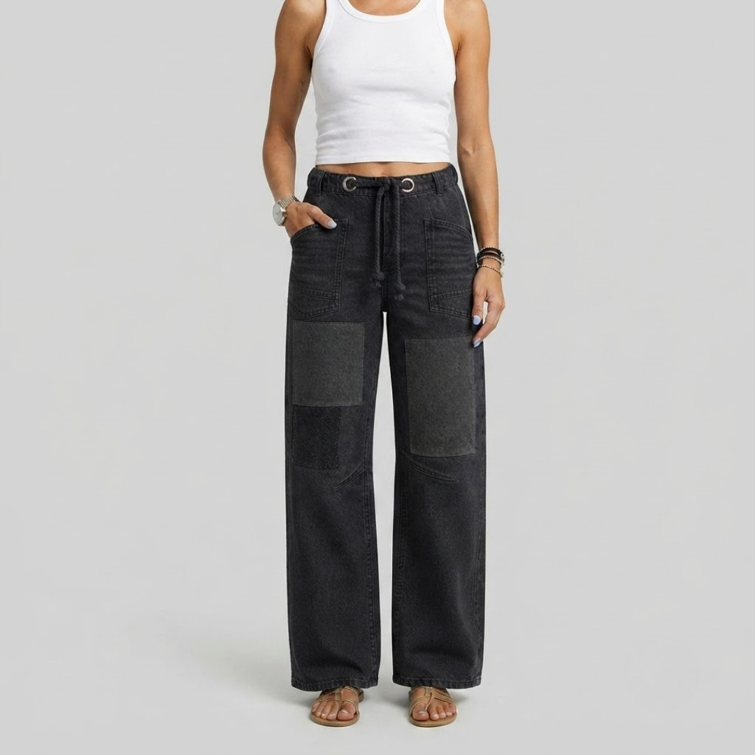 CHLOE | Jeans with patchwork detail