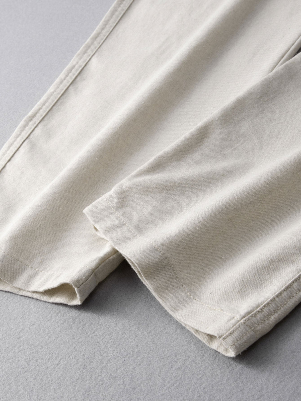 SOPHIA | Straight-leg pants with linen blend