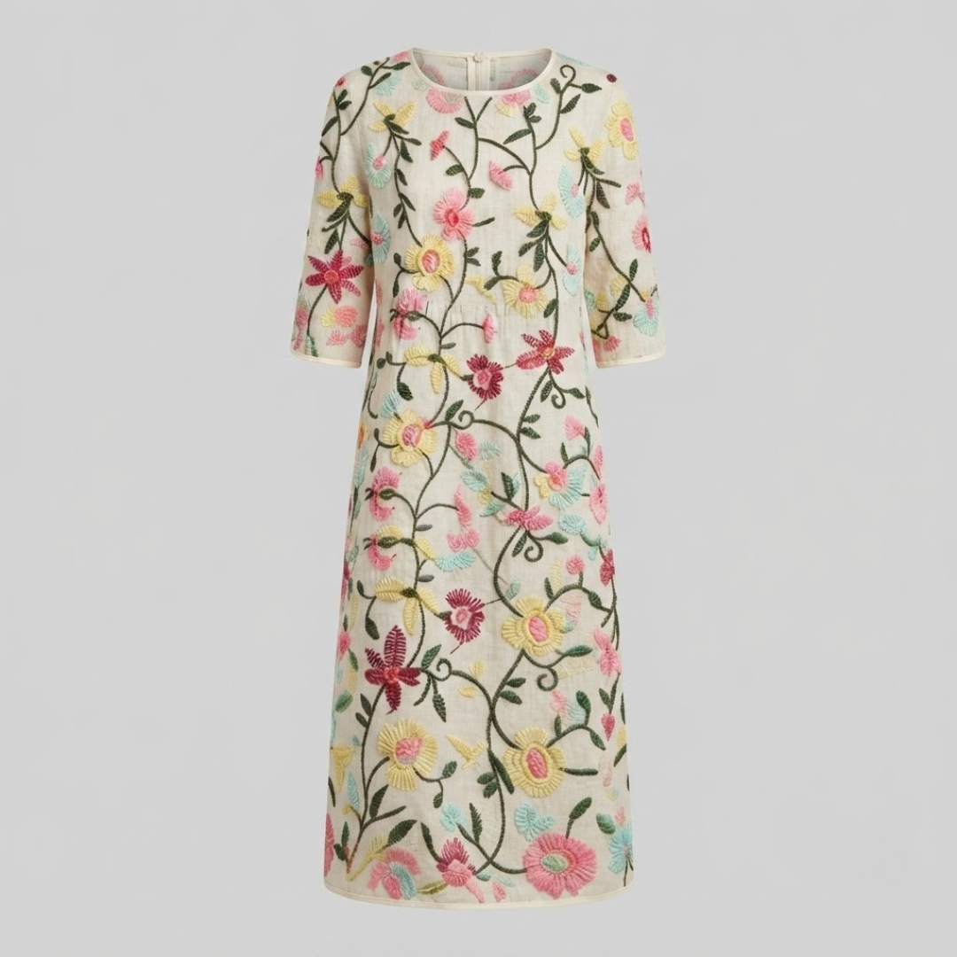 ANASTASIA | Maxi dress with floral print