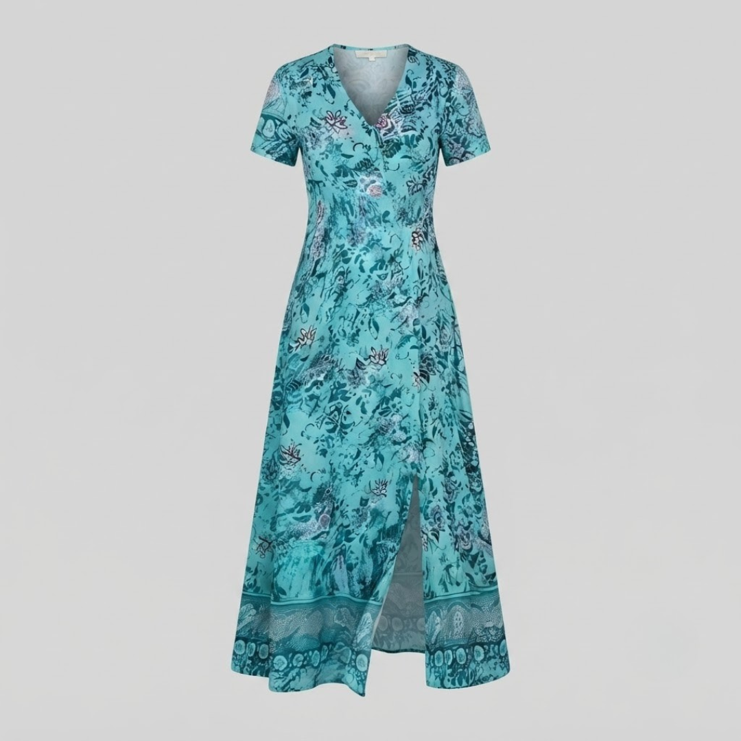 WIENA | Midi dress with floral print