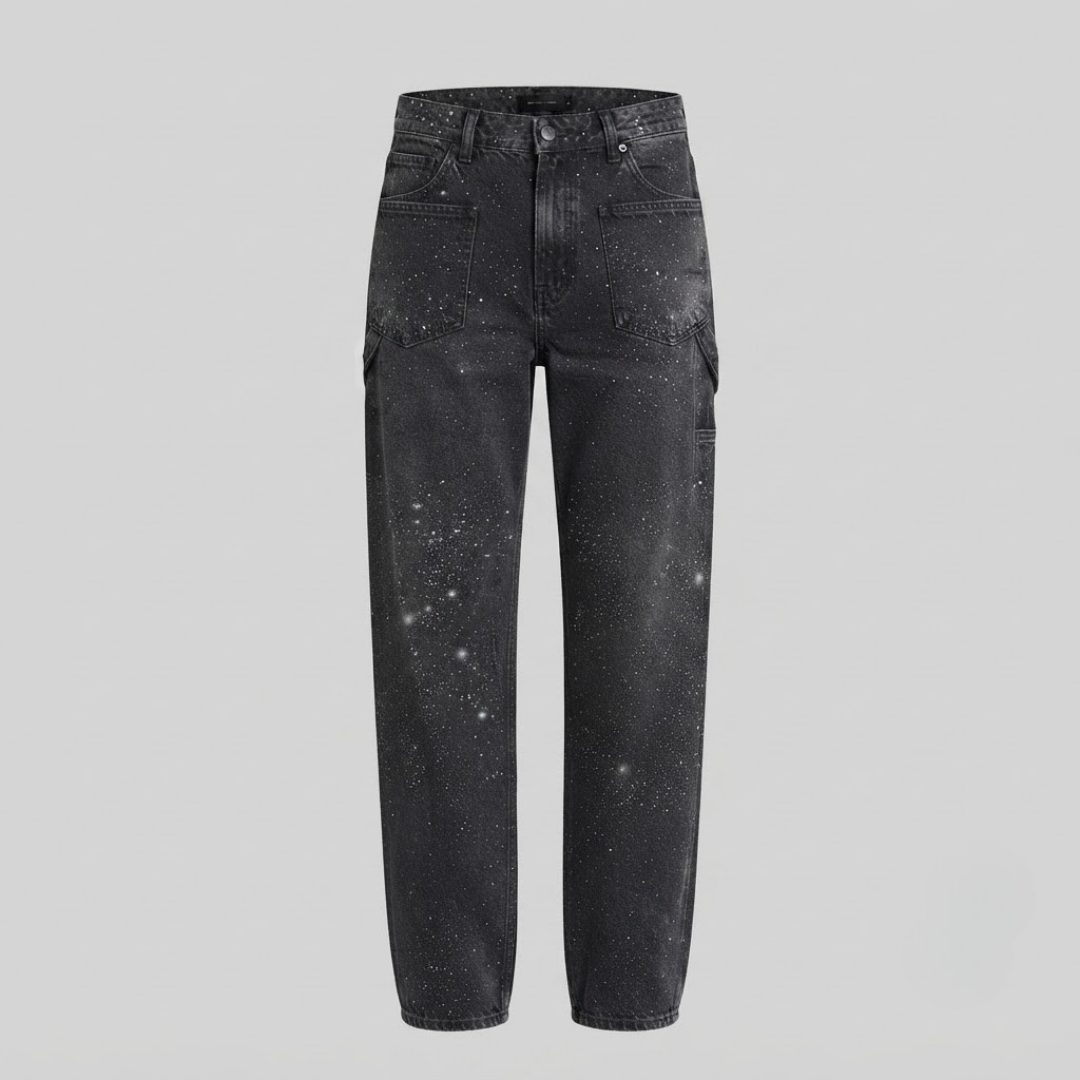 ABIGAIL | Balloon pants with tapered ankle