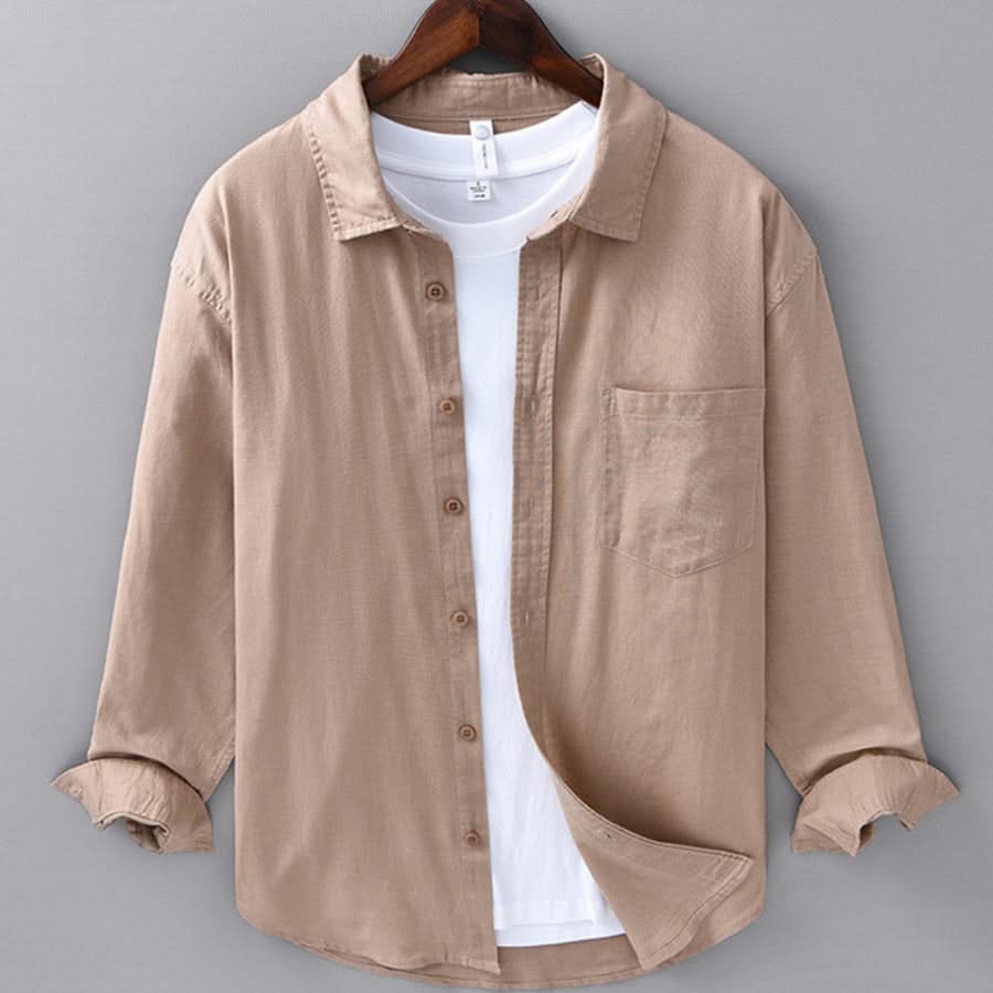 EZRA | Shirt with button-down front