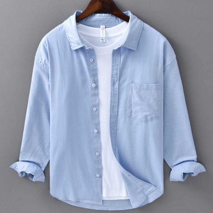 MARINER | Linen-look shirt with relaxed fit