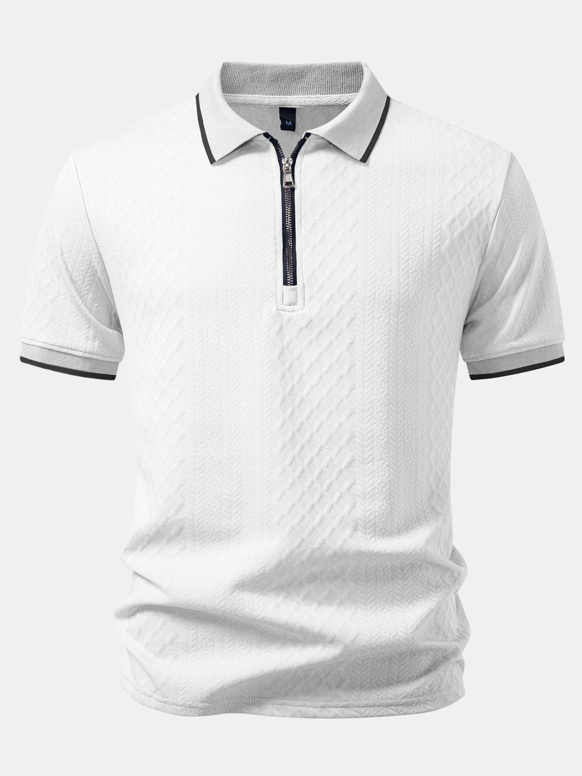 LUCAS | Polo with zip neckline