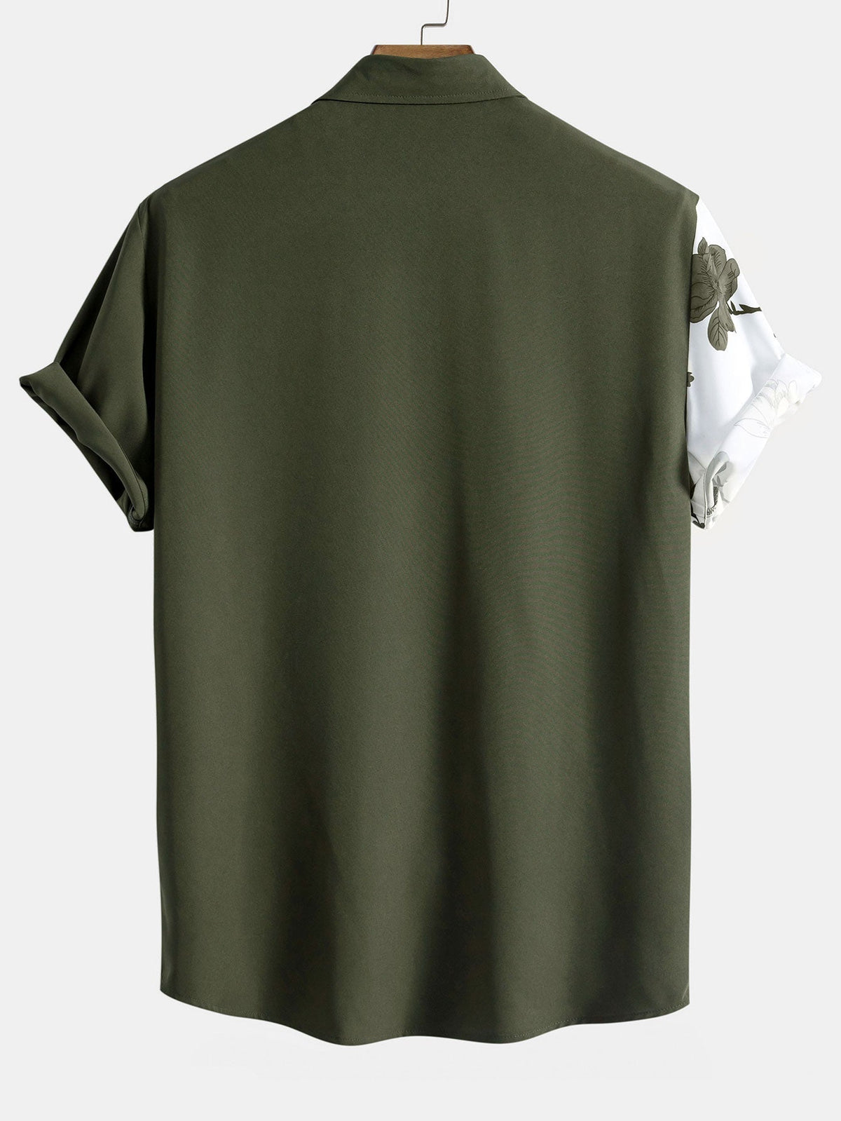AMELIA | Button shirt with floral patchwork print
