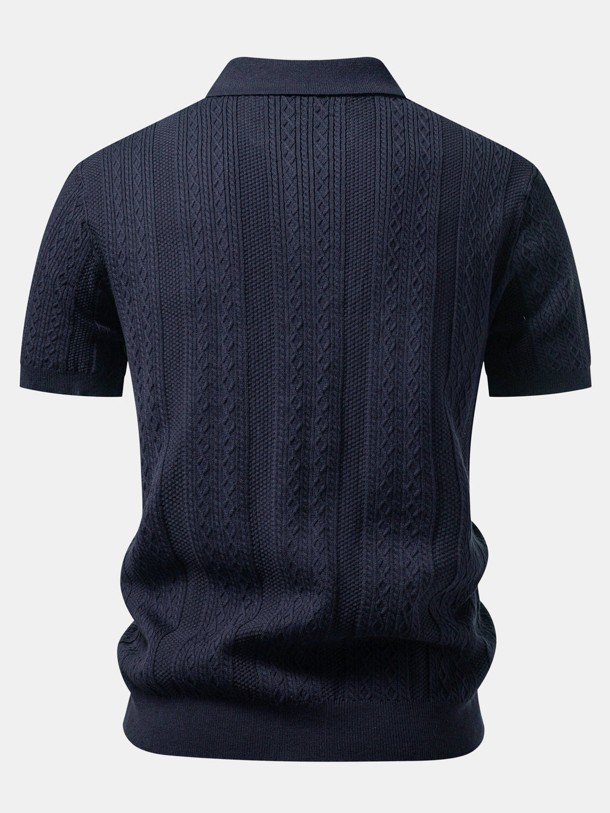 JASPER | Polo with geometric jacquard