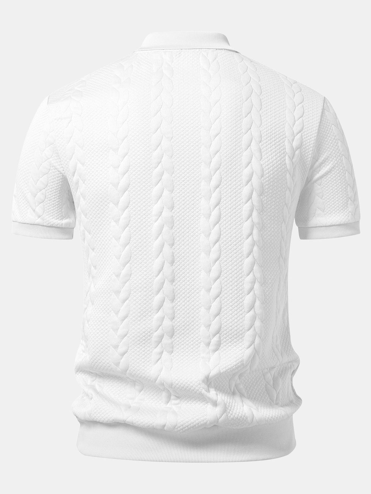 MADISON | Polo with V-neck
