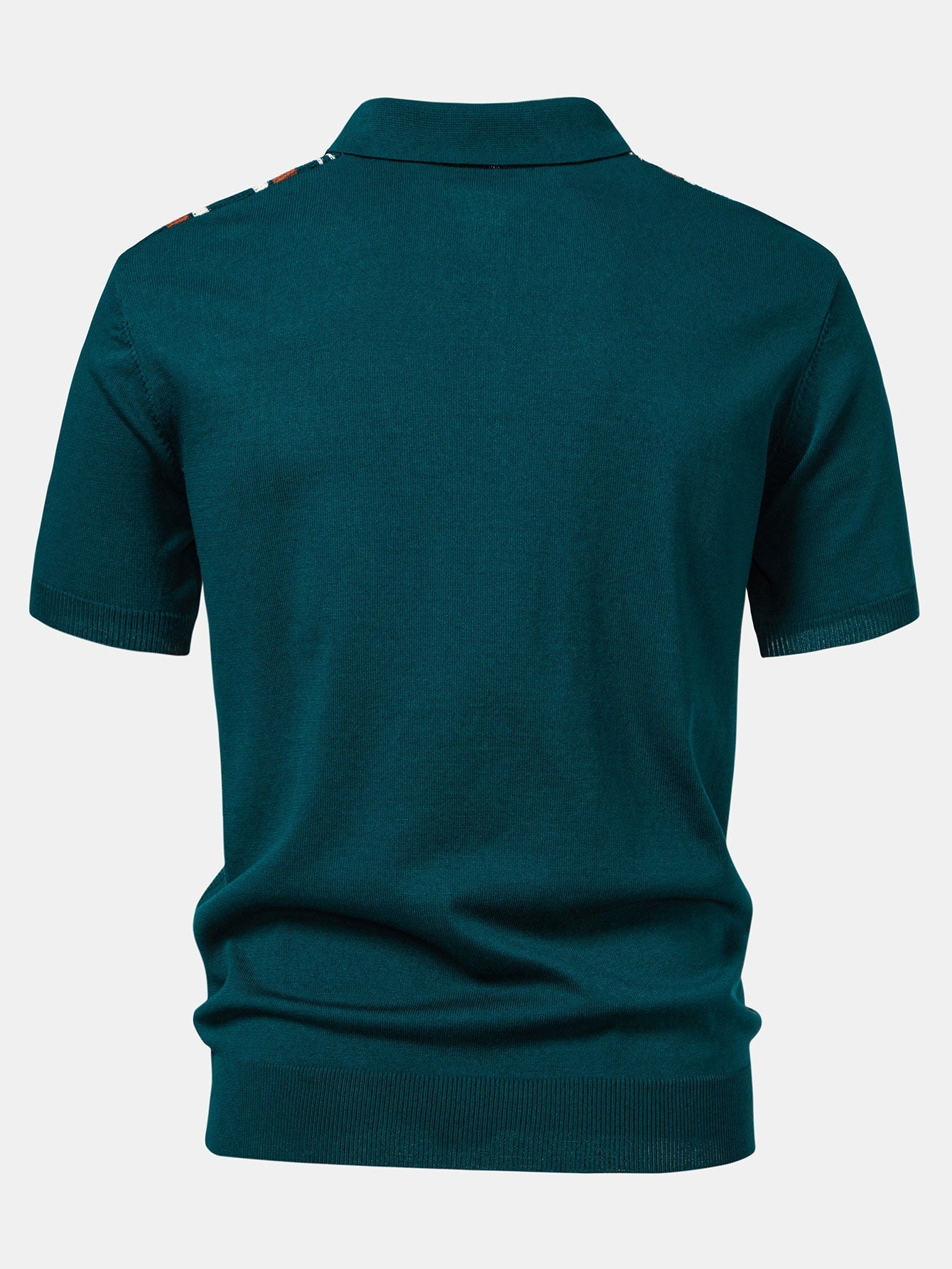 ETHAN | Knit polo with quarter-zip