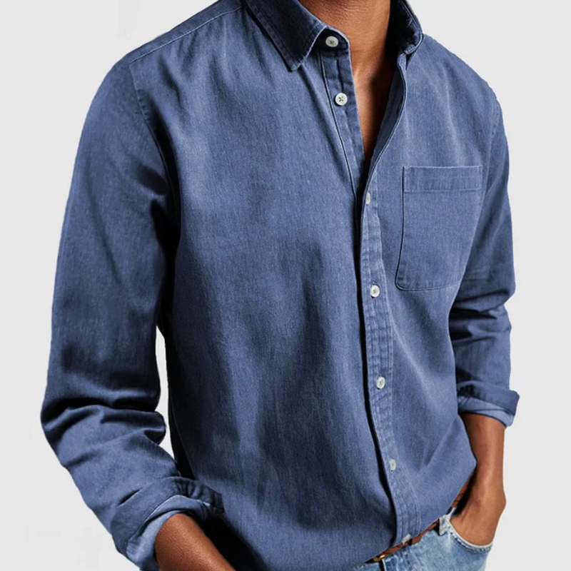 FLETCHER | Shirt with button-up front
