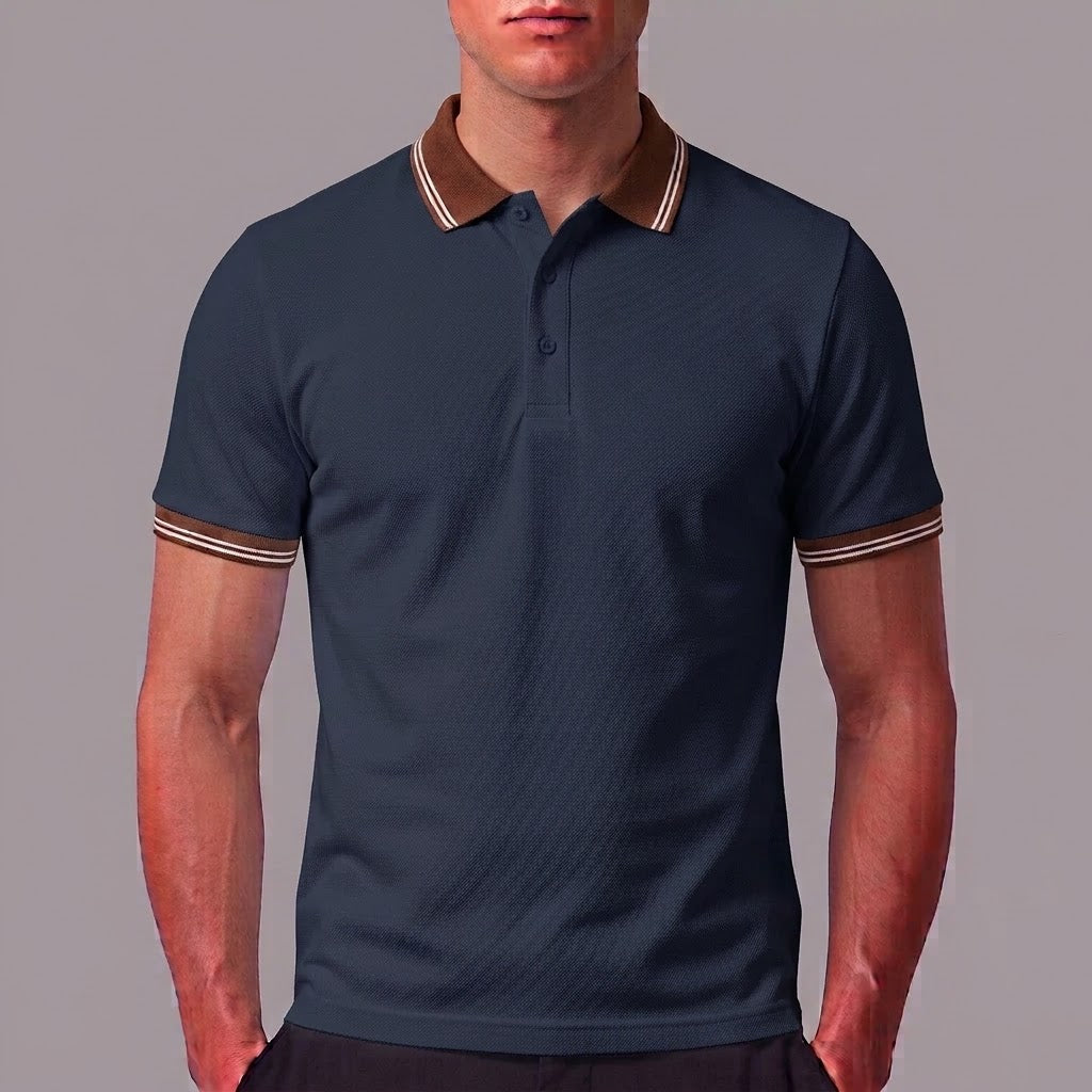 CARTER | Polo with contrast piping