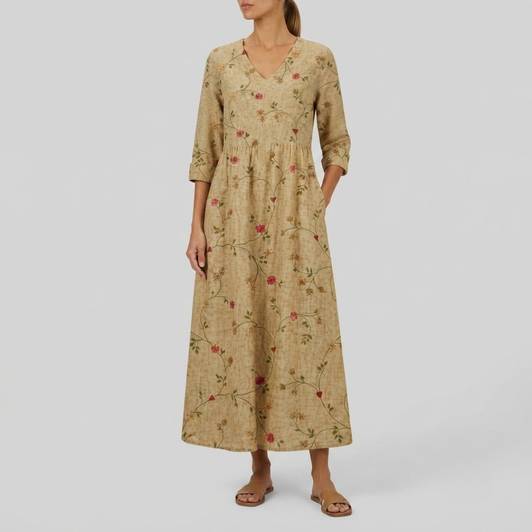 EMERY | Maxi dress with floral print