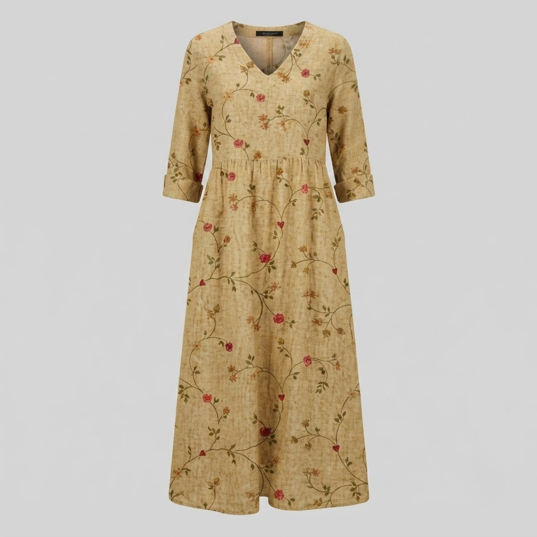 EMERY | Maxi dress with floral print