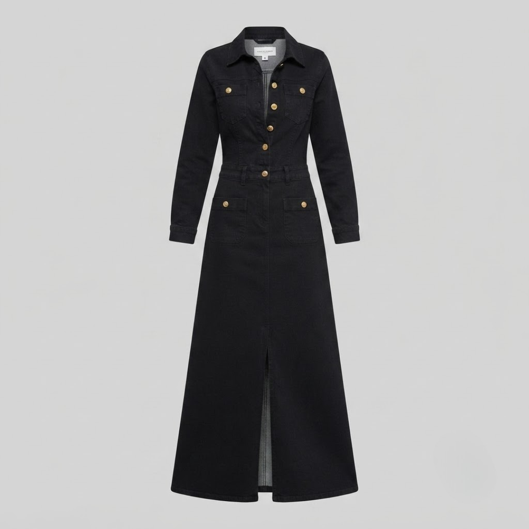 MIA | Midi dress with button-front