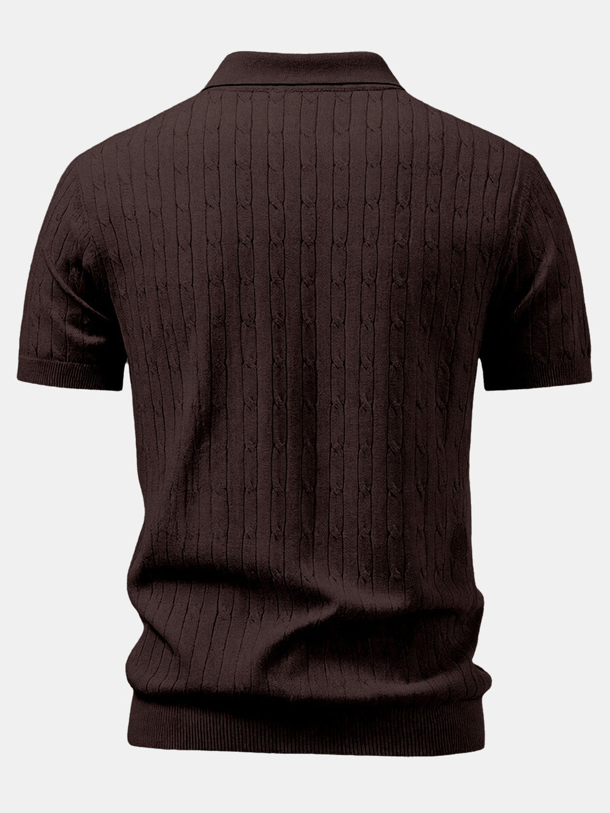 WYATT | Polo with zip collar