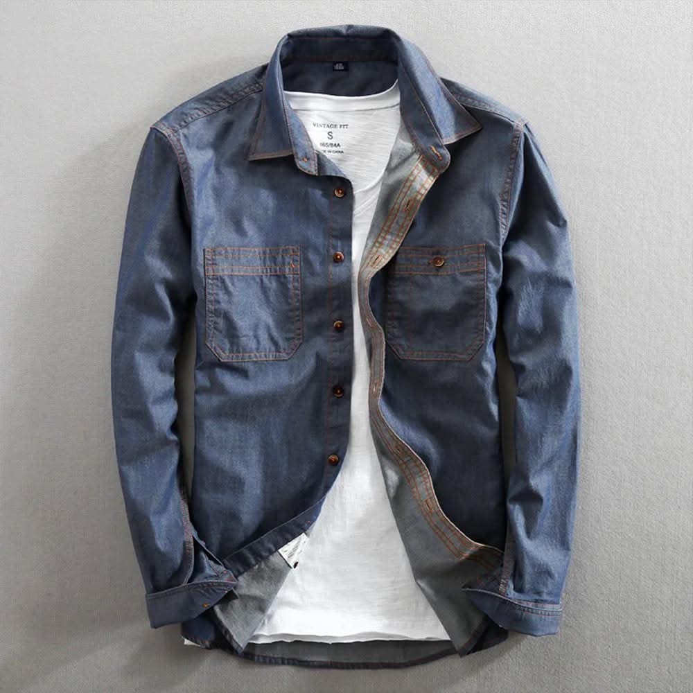 THEO | Classic shirt with chest pockets