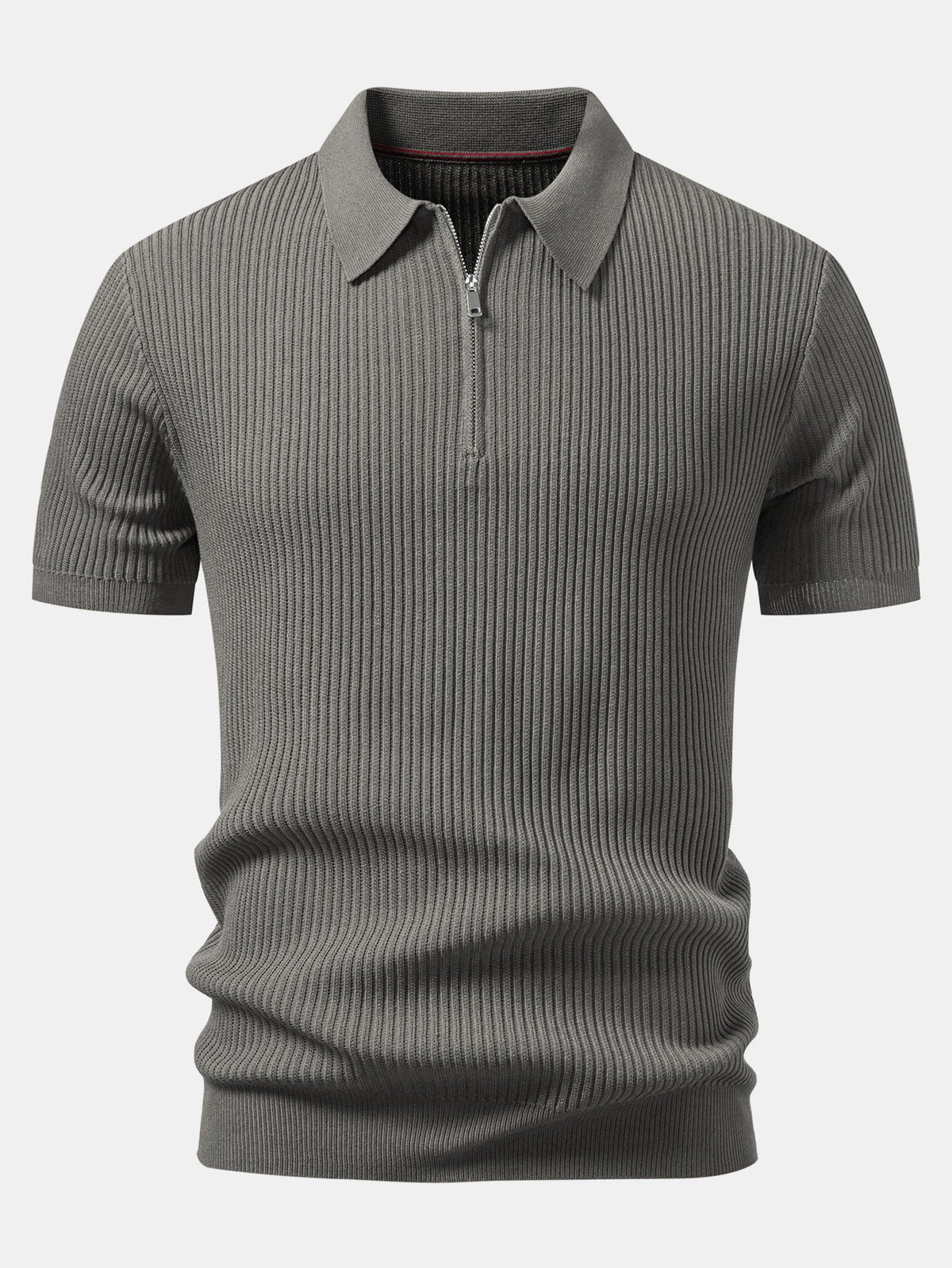 SIENNA | Polo with zip neckline