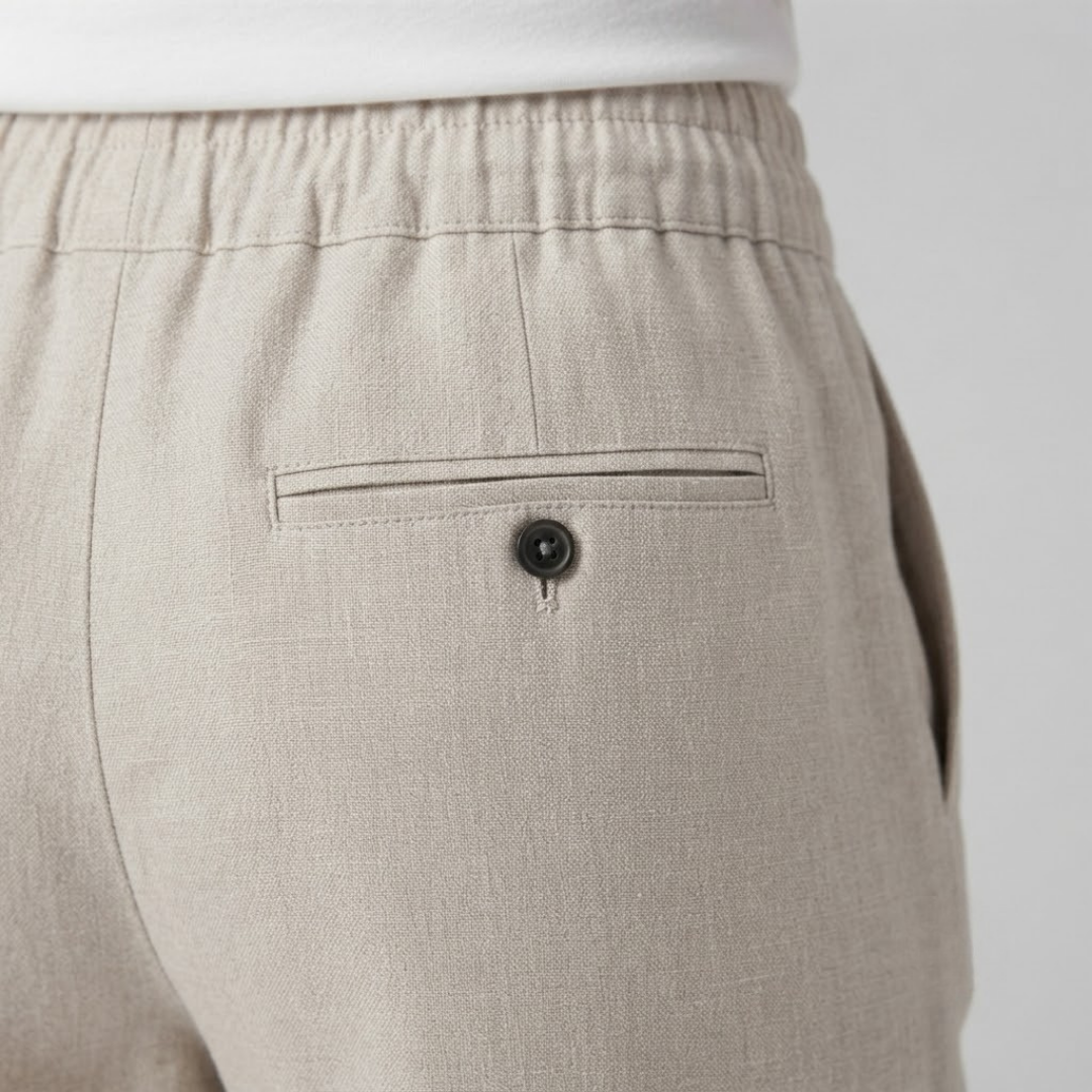JANELLE | Relaxed pants with wide-leg cut