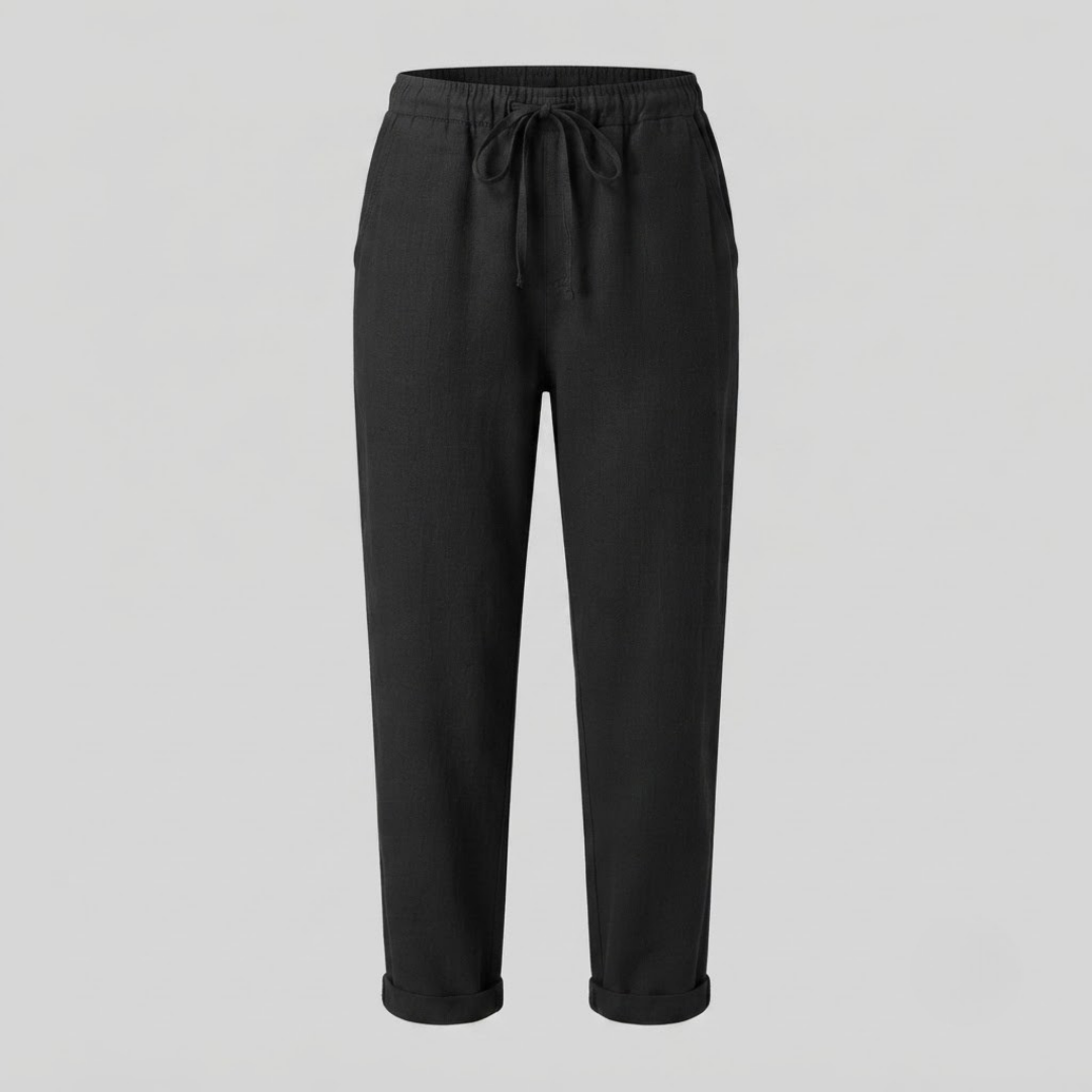 JANELLE | Relaxed pants with wide-leg cut