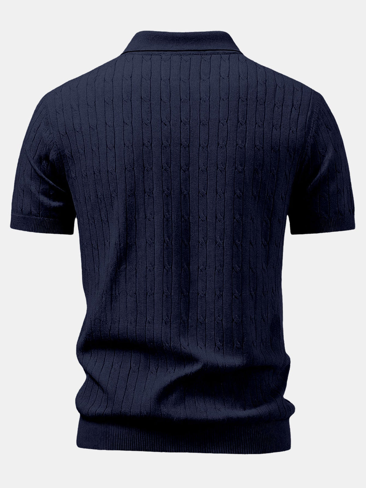 WYATT | Polo with zip collar