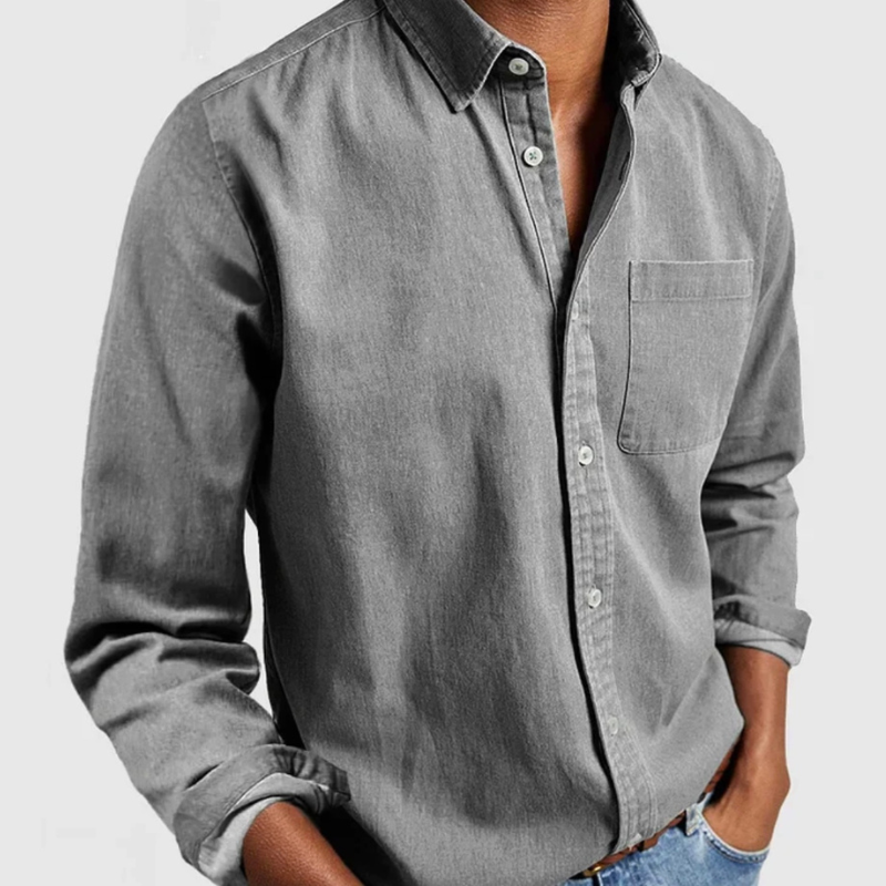 FLETCHER | Shirt with button-up front