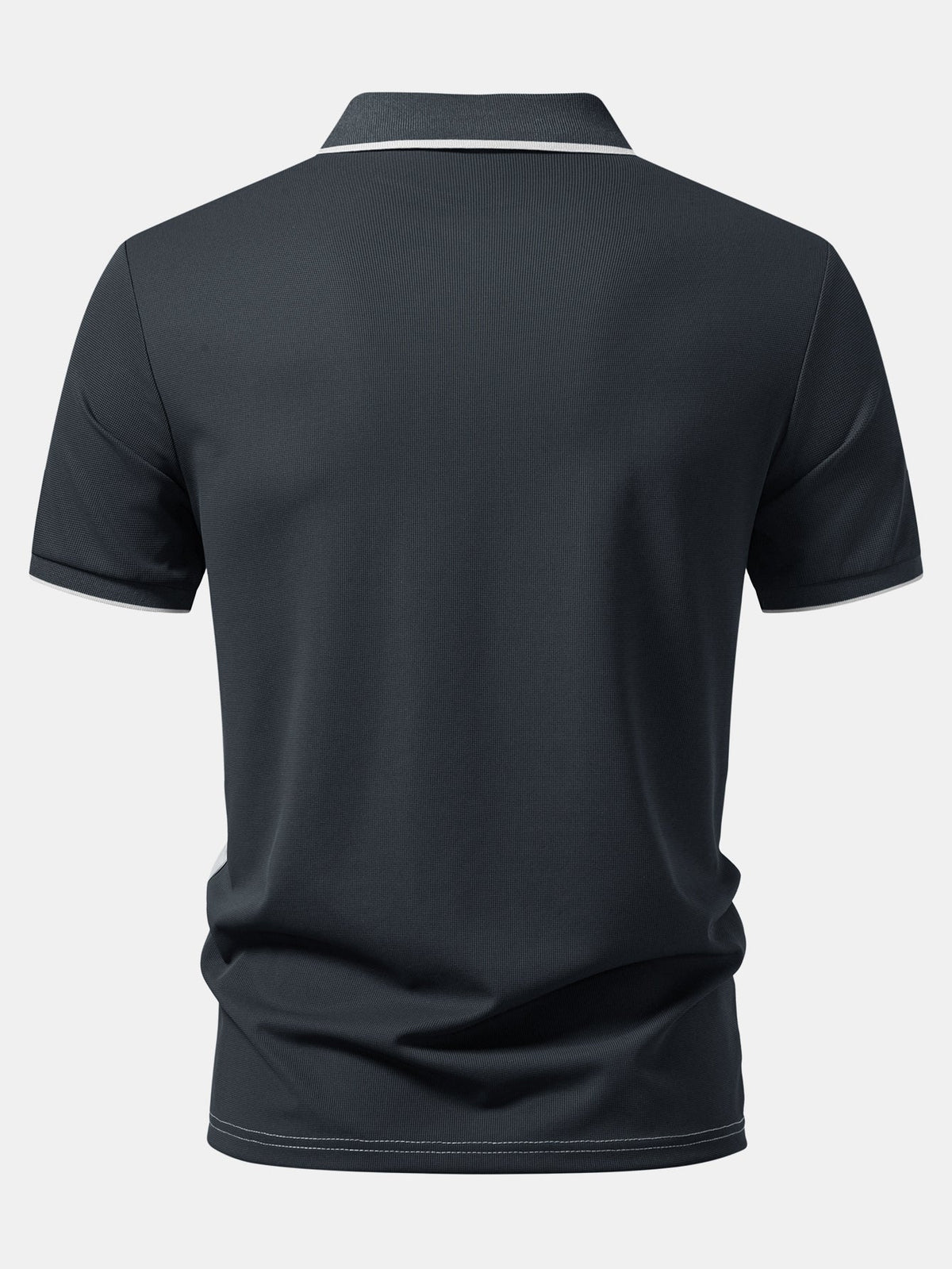 HENRY | Polo with zip neckline