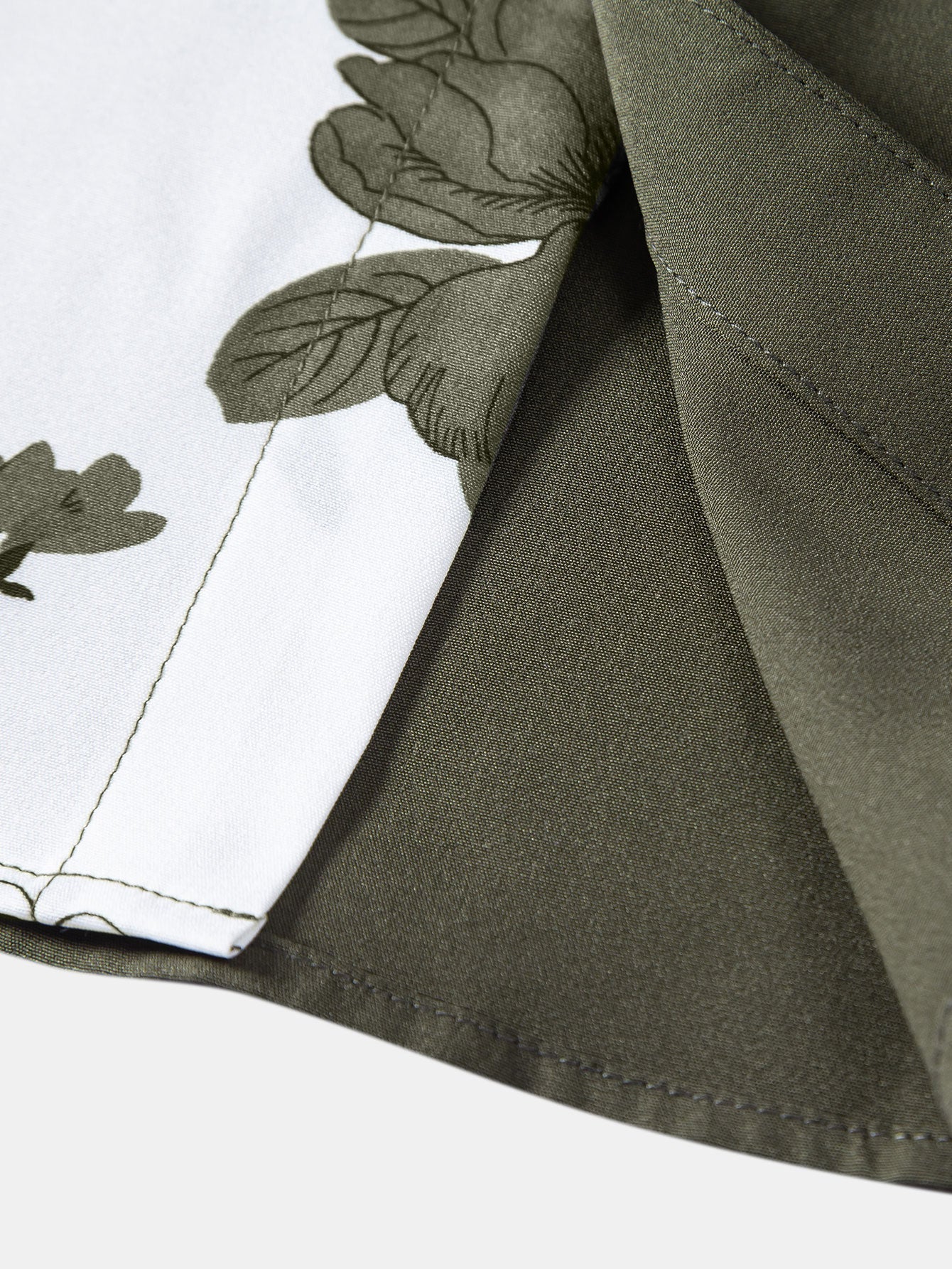 AMELIA | Button shirt with floral patchwork print
