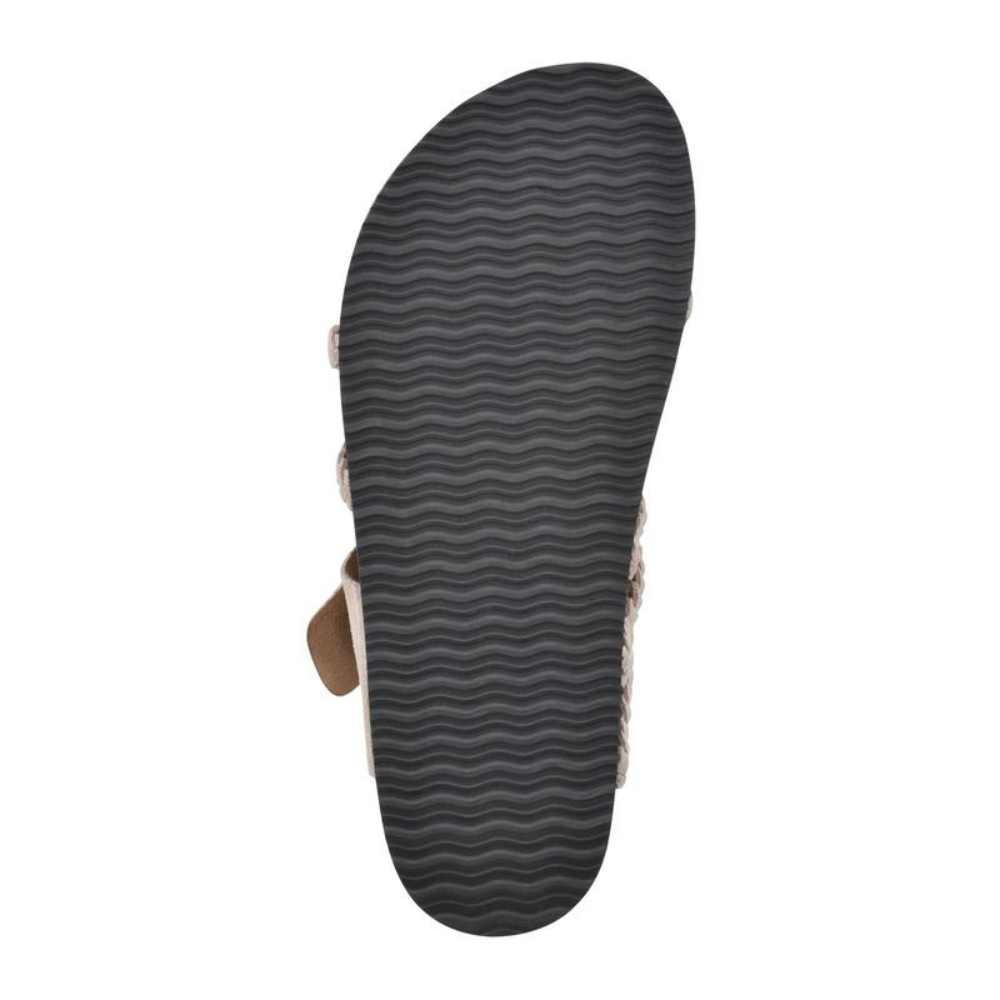 EVELYN | Braided sandals with cushioned footbed