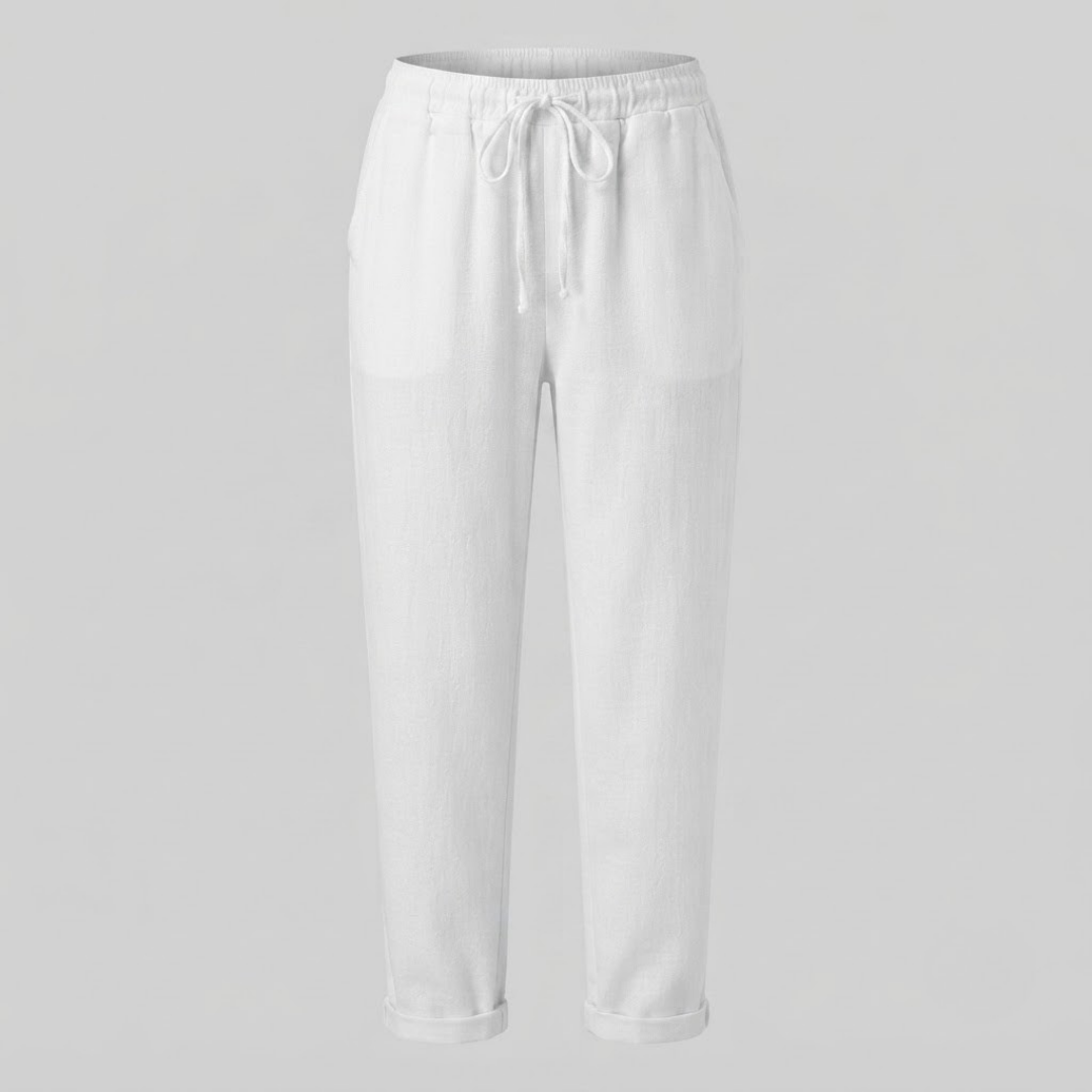 JANELLE | Relaxed pants with wide-leg cut