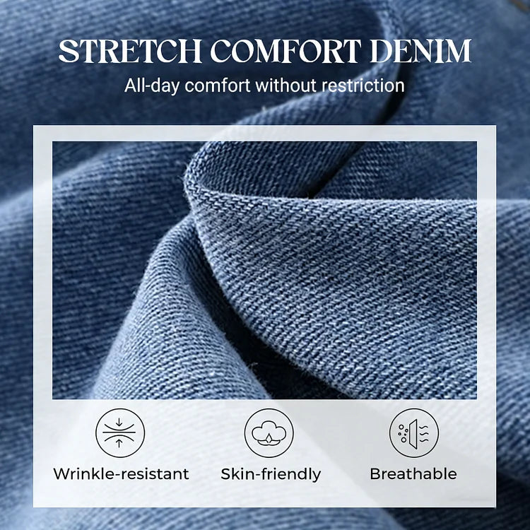 ZOE | High-waist jeans with side slits