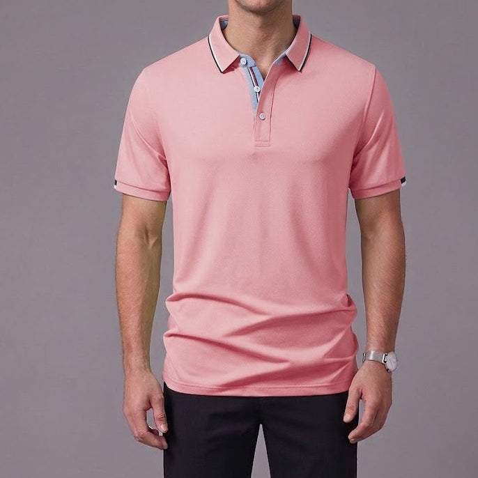 BENJAMIN | Polo with contrast collar