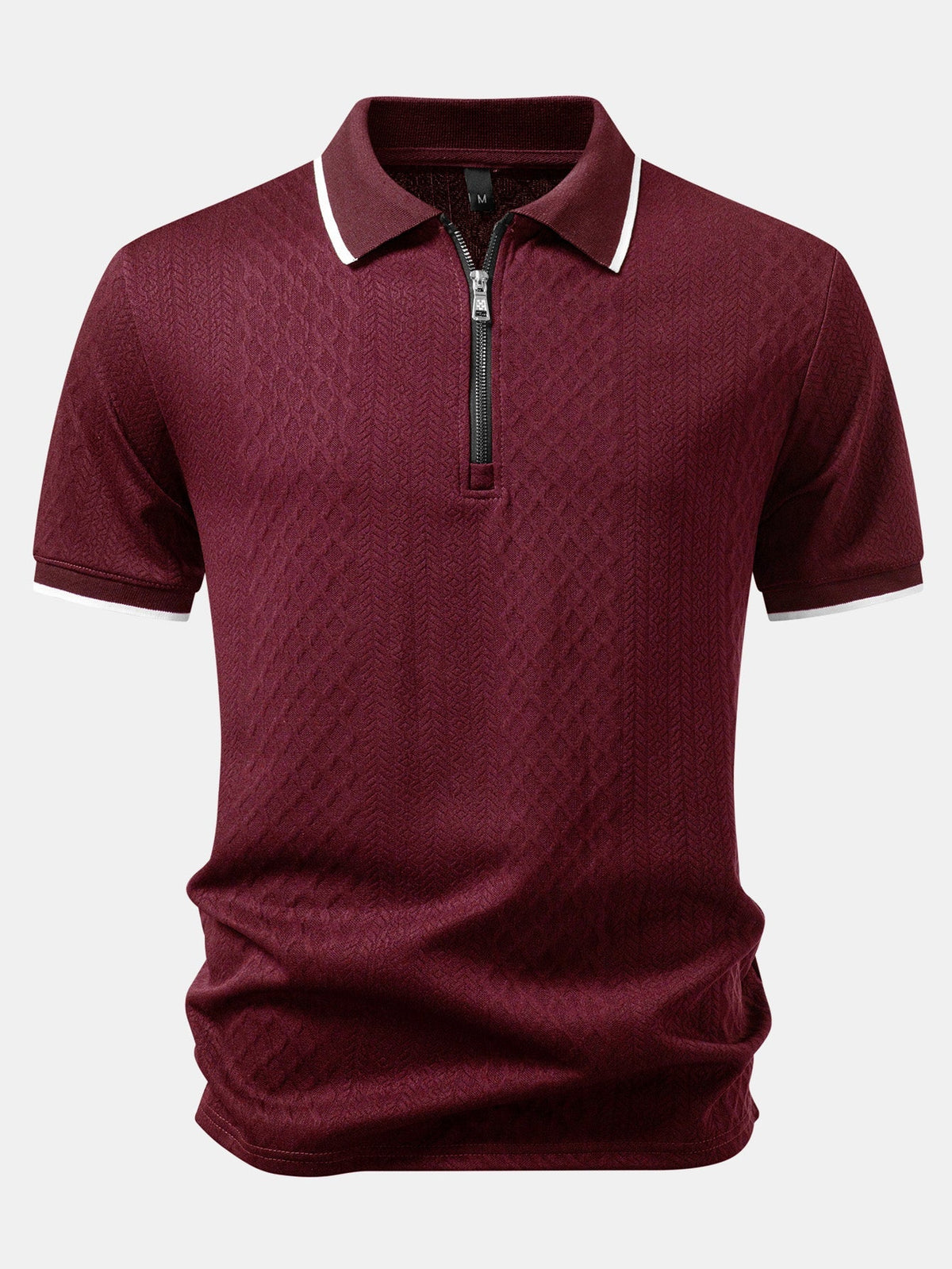 LUCAS | Polo with zip neckline