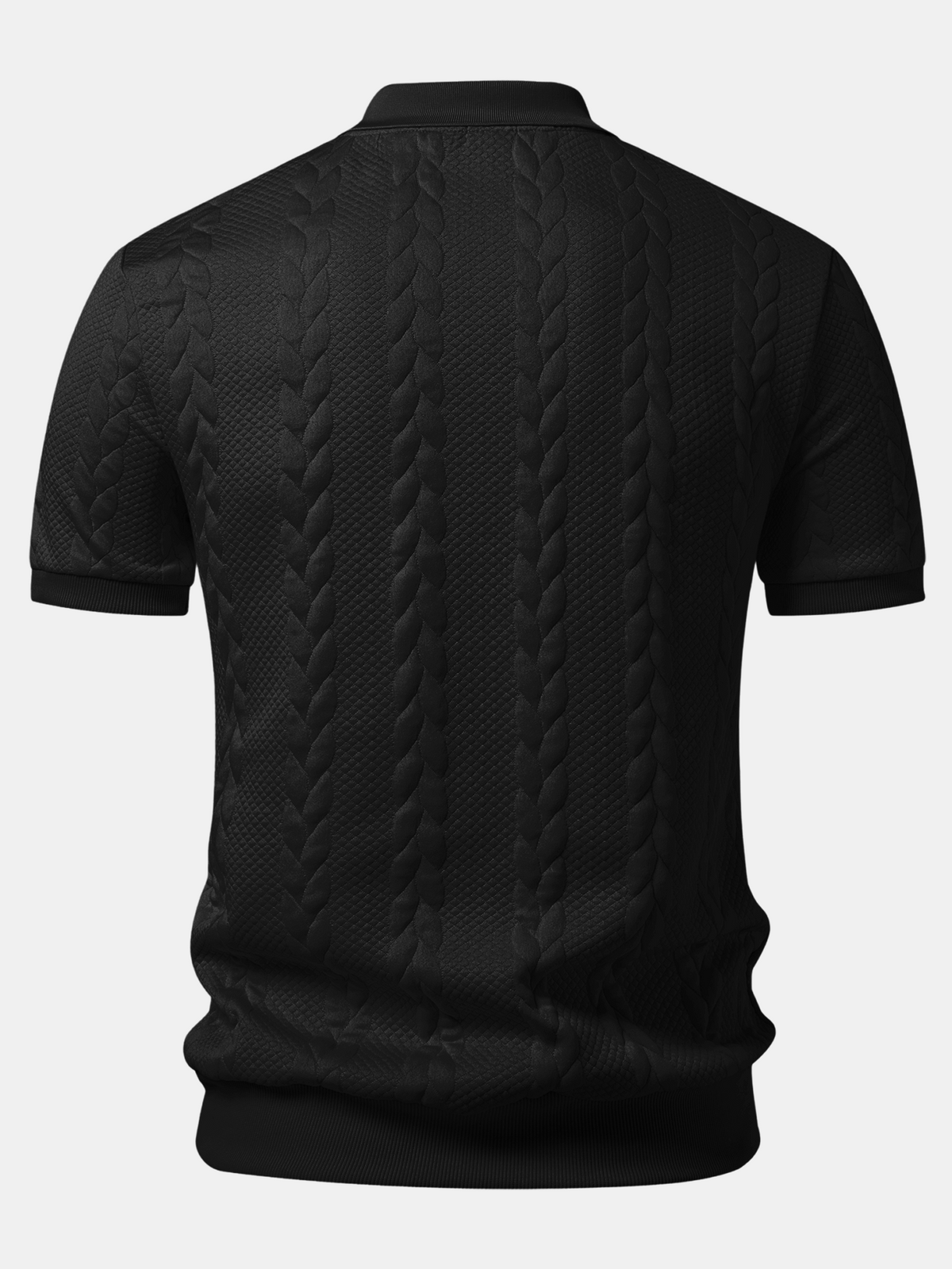 MADISON | Polo with V-neck