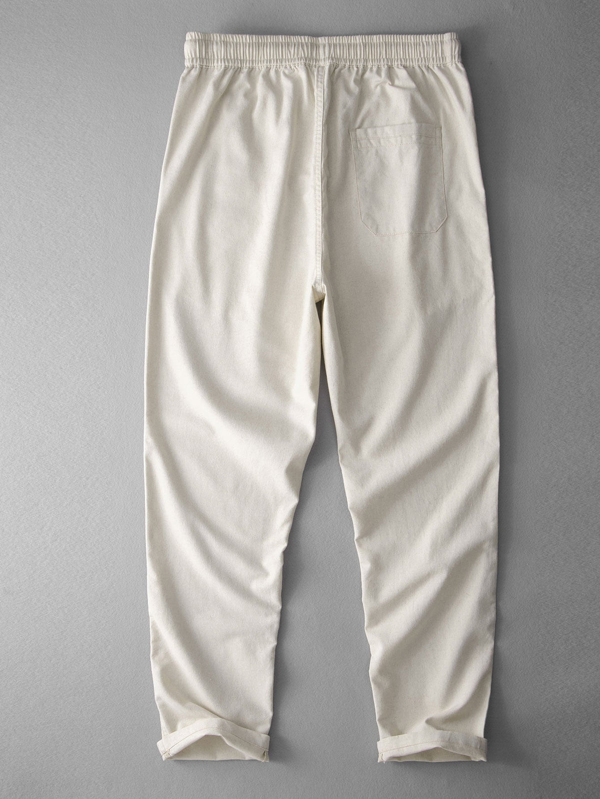 SOPHIA | Straight-leg pants with linen blend