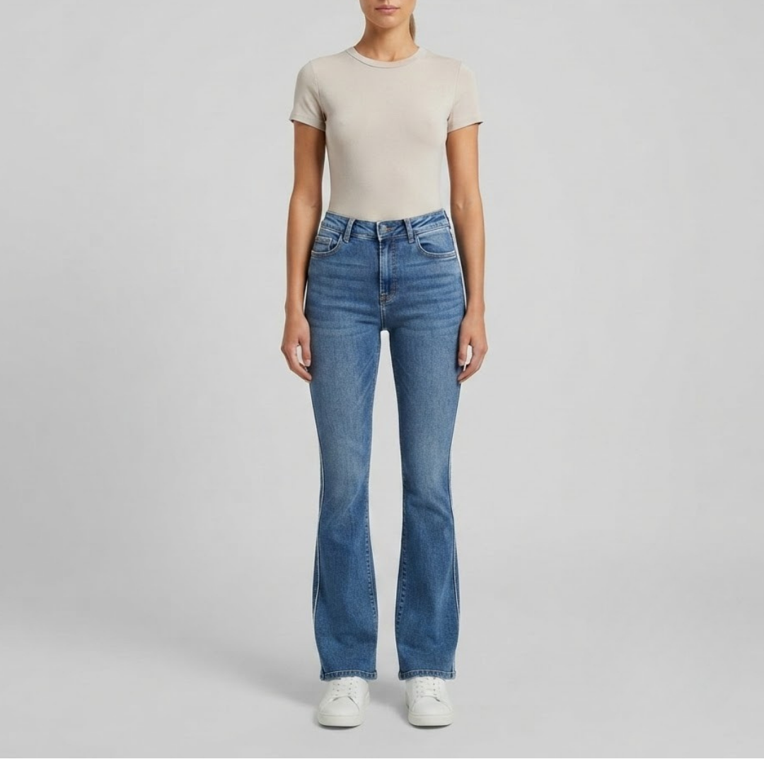 EMMA | Skinny jeans with zipper detail