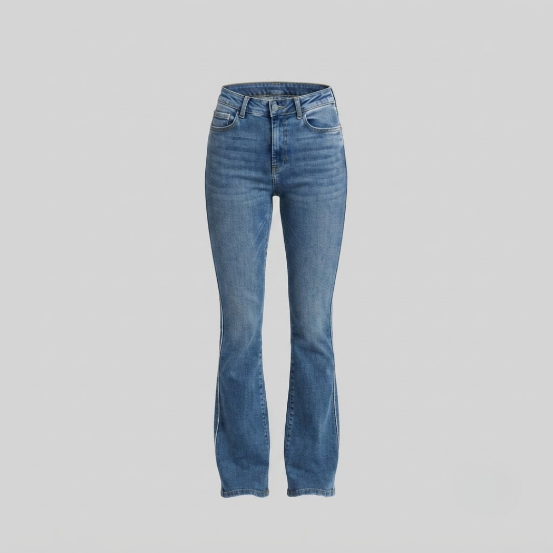 EMMA | Skinny jeans with zipper detail