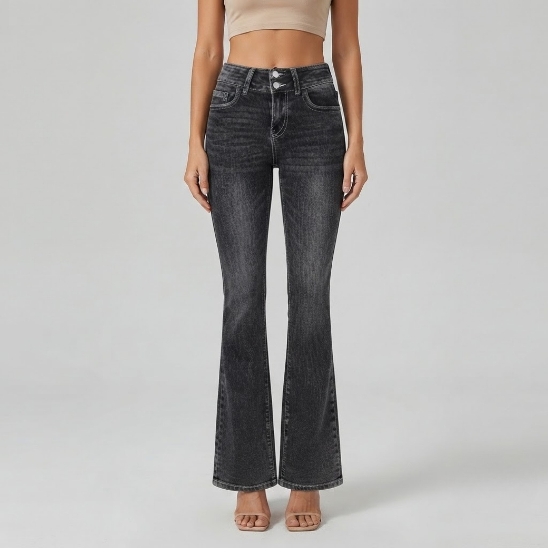 EMMA | Skinny jeans with zipper detail