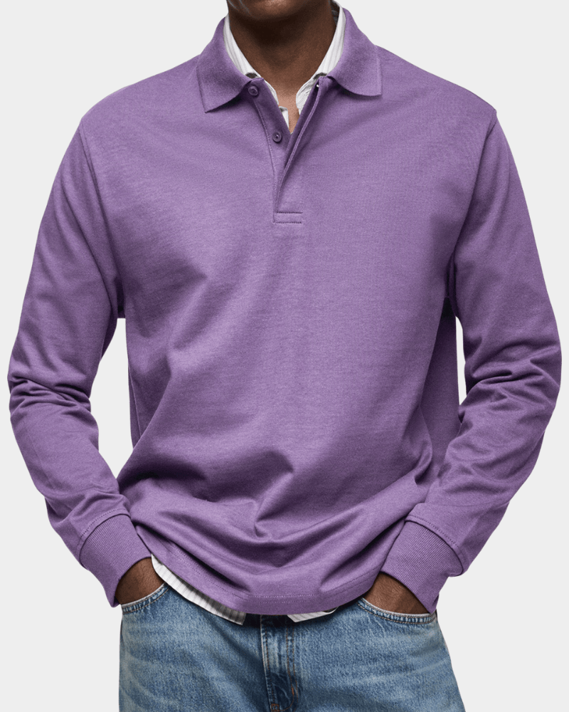 ELIJAH | Polo shirt with structured collar