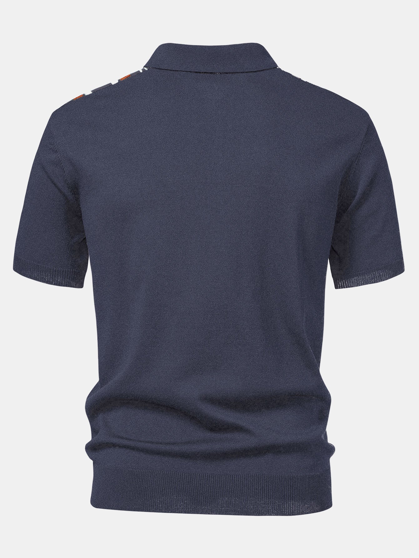ETHAN | Knit polo with quarter-zip