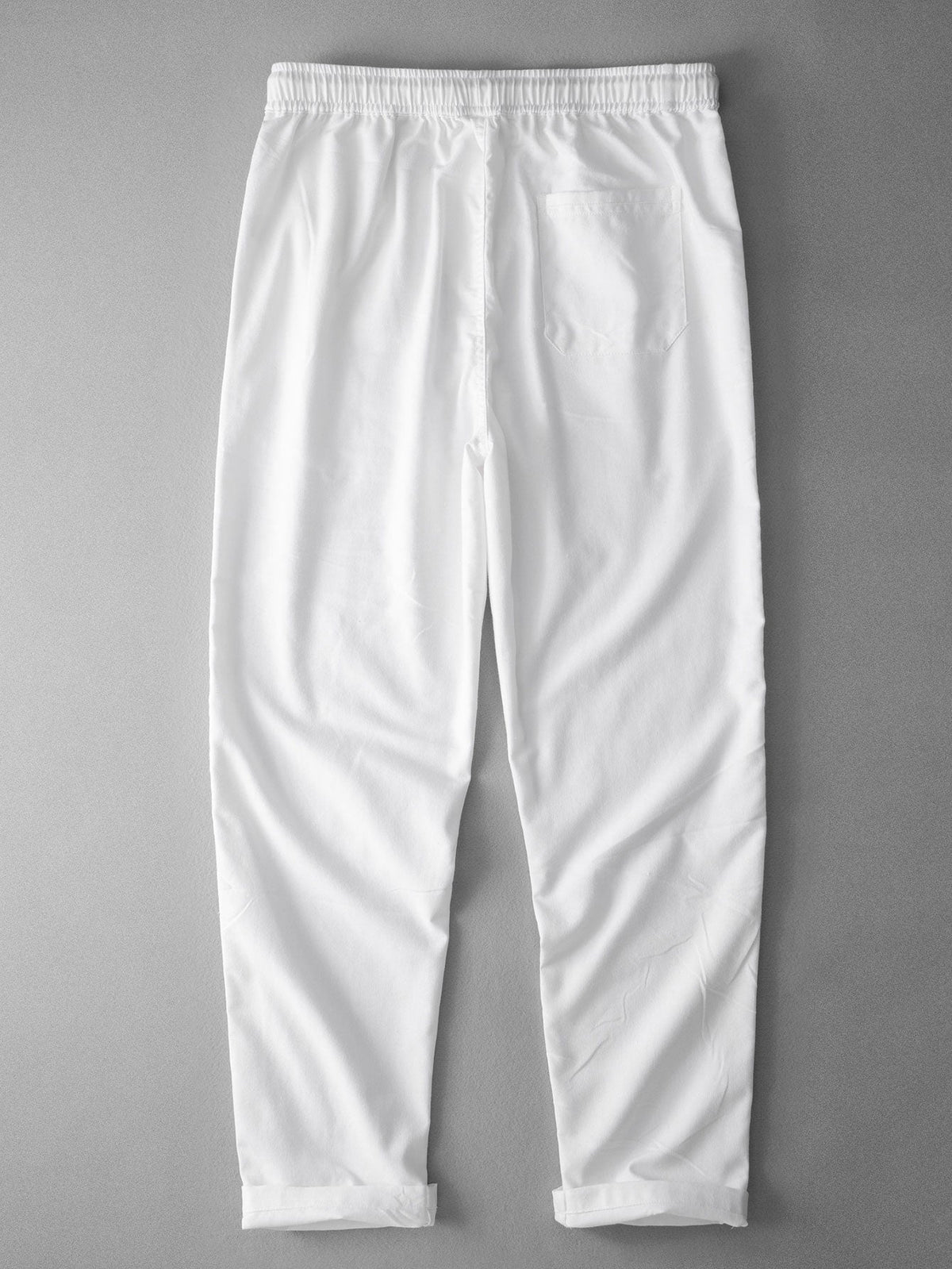 SOPHIA | Straight-leg pants with linen blend