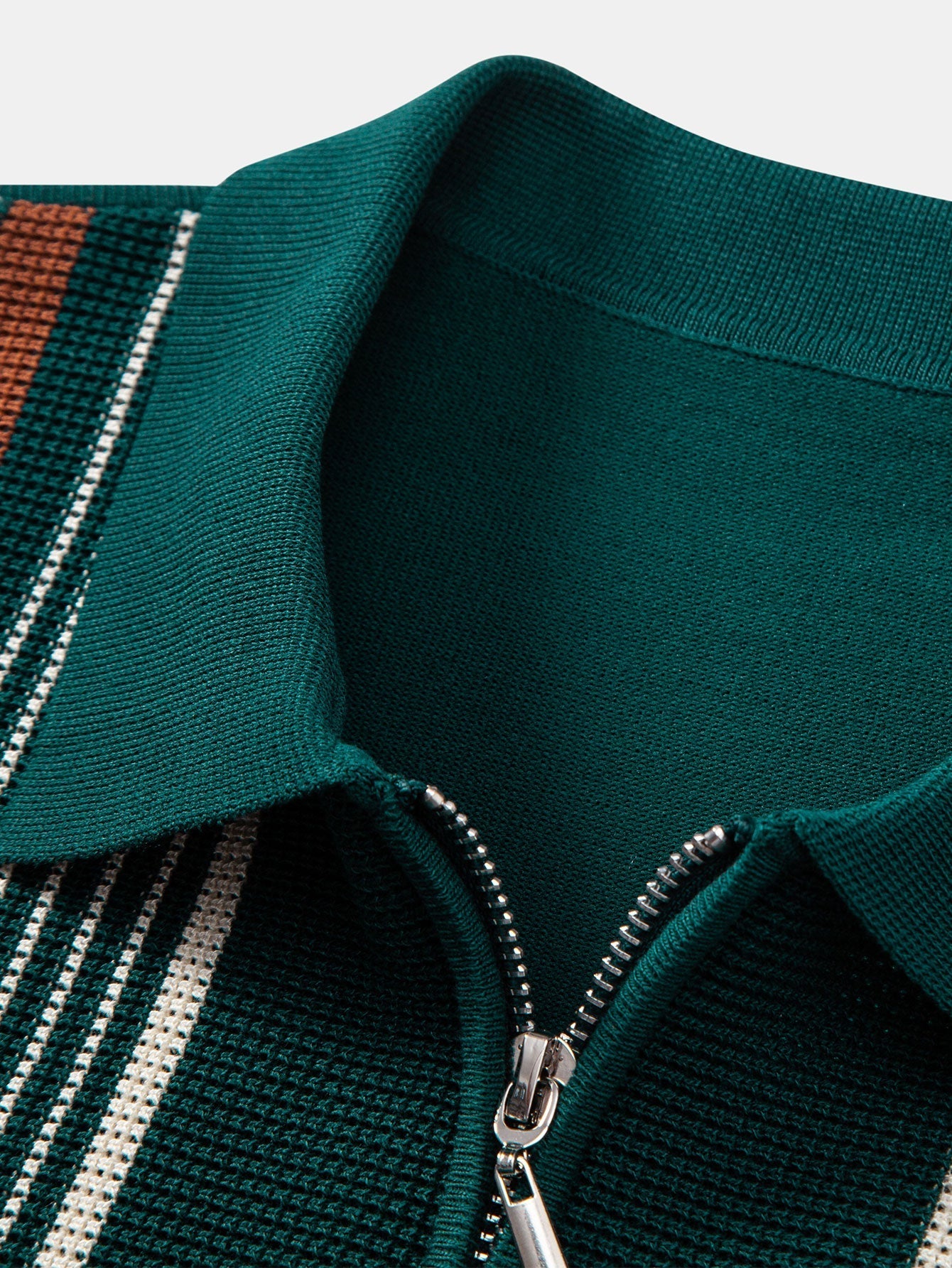 ETHAN | Knit polo with quarter-zip