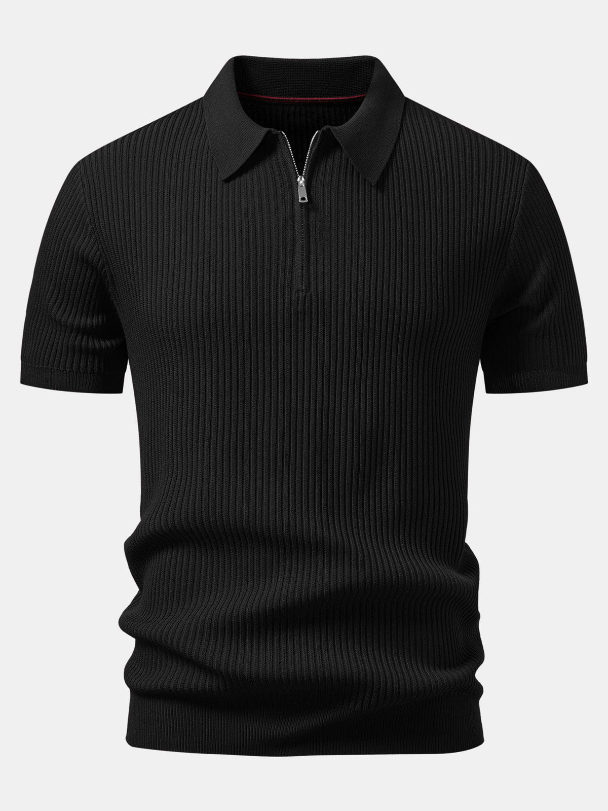 SIENNA | Polo with zip neckline