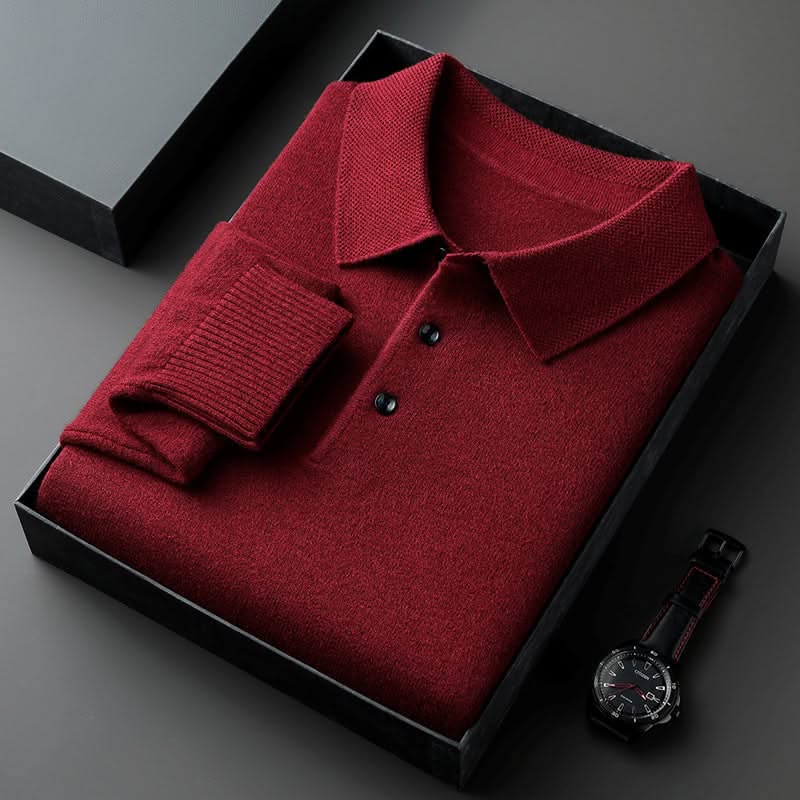 LEO | Knit sweater with ribbed cuffs