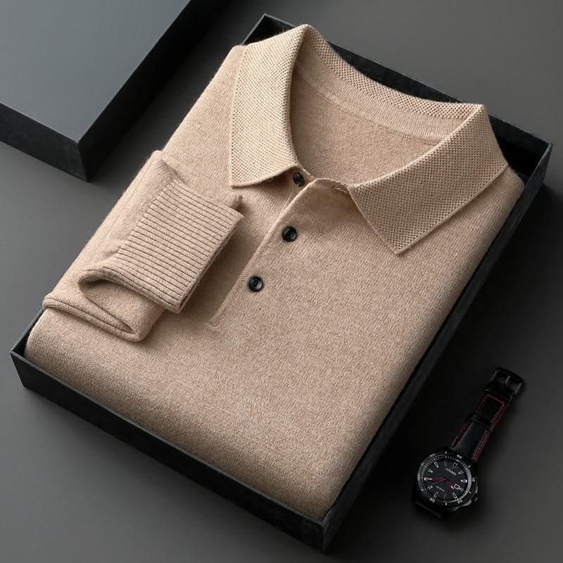 LEO | Knit sweater with ribbed cuffs