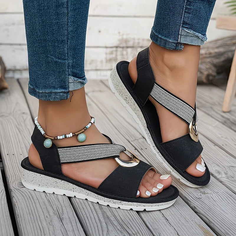AMELIA | Slip-on sandal with cushioned sole