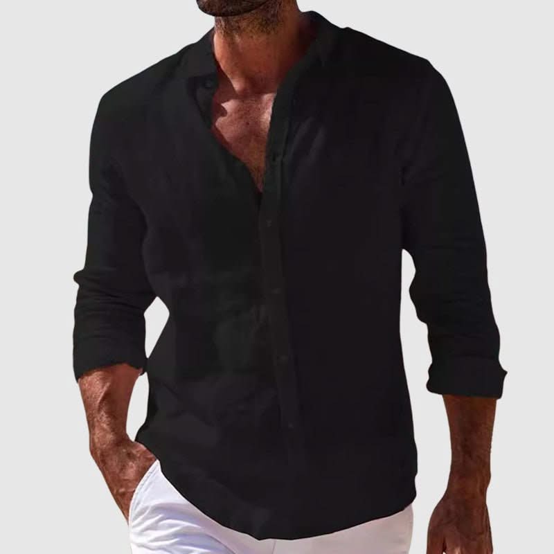 JAMES | Shirt with point collar
