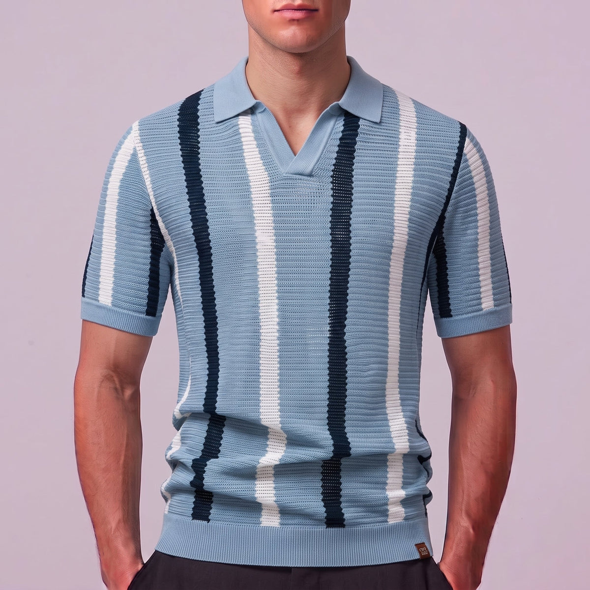 WILLIAM | Polo with contrast stripes