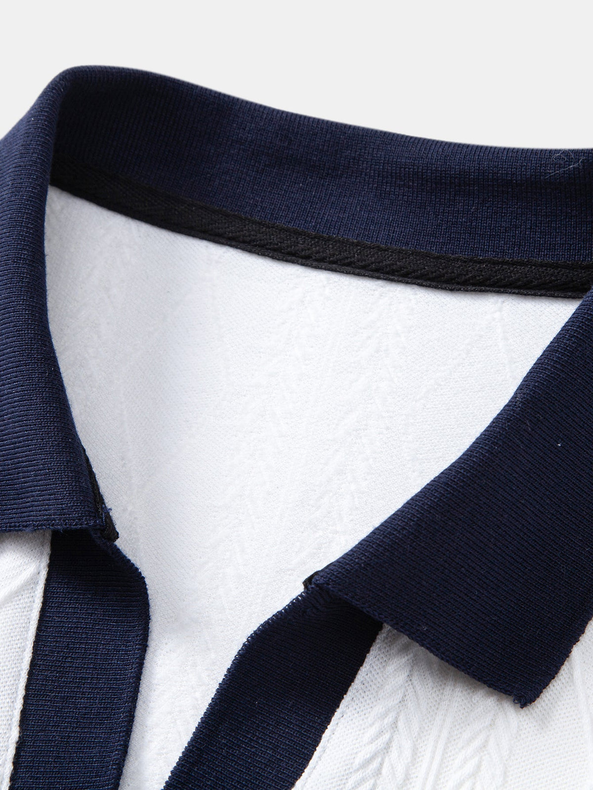 OWEN | Polo with geometric jacquard